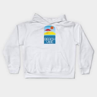 Beach Vibe Kids Hoodie